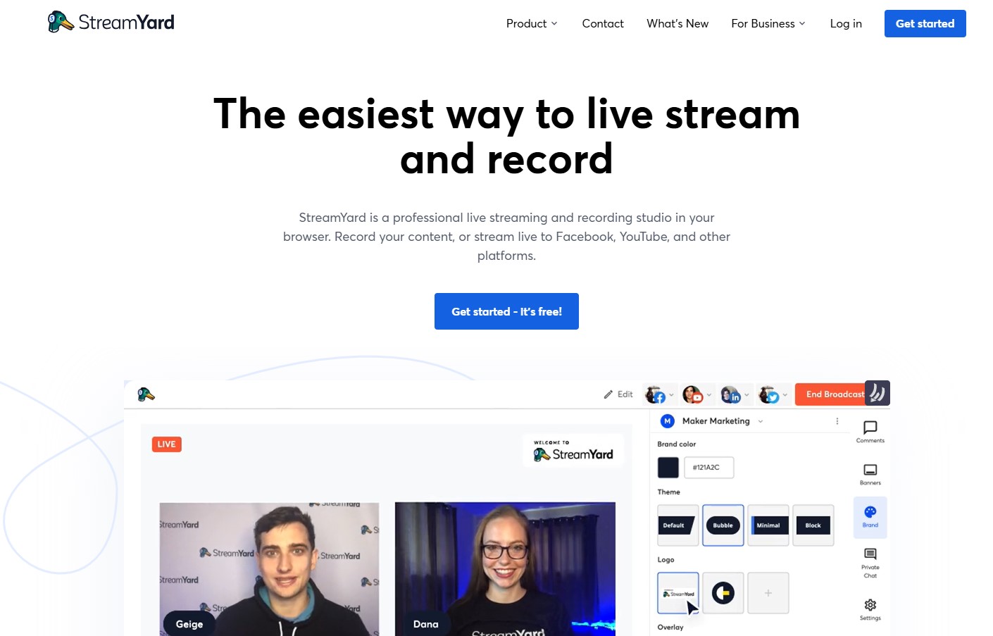 How to Live Stream on YouTube Using StreamYard (2024)