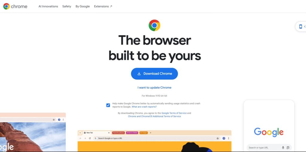 google chrome